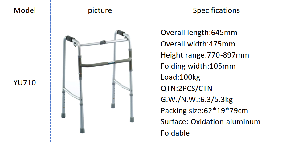 Yuwell YU710 folding walker