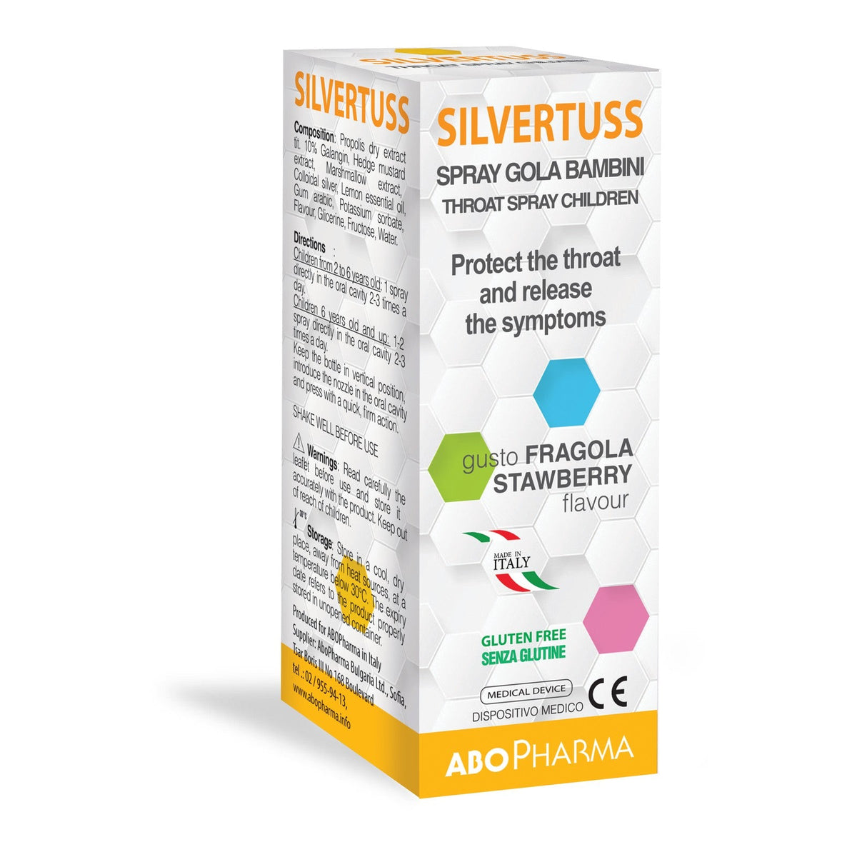 Silvertuss Children Throat Spray 30ml