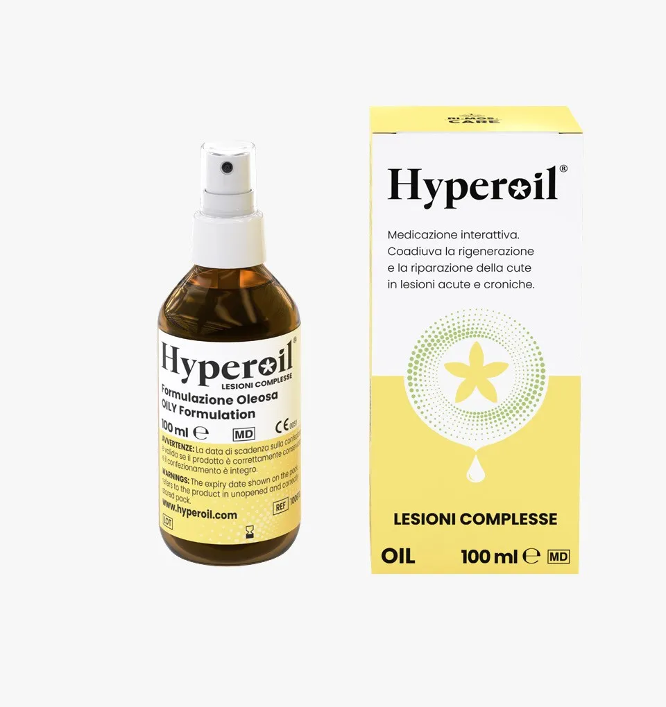 Hyperoil oil spray 100ml for wound and skin care