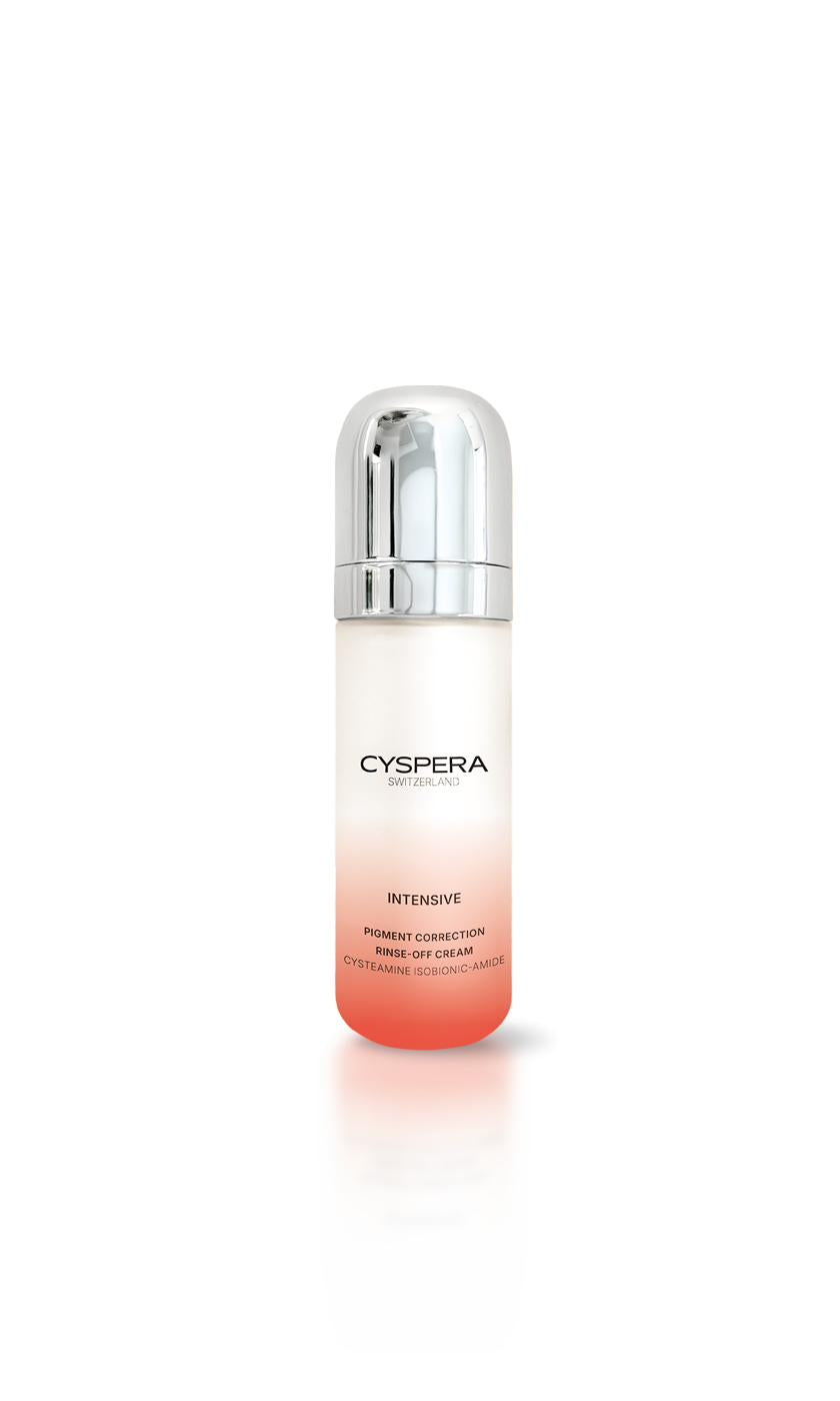 Cyspera Intensive bottle on white background