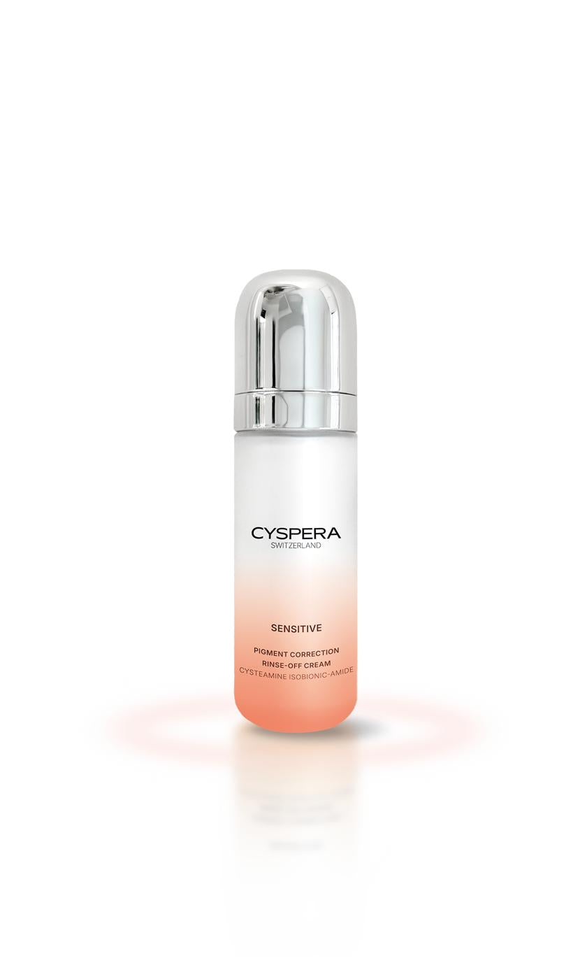 Cyspera Sensitive bottle on white background