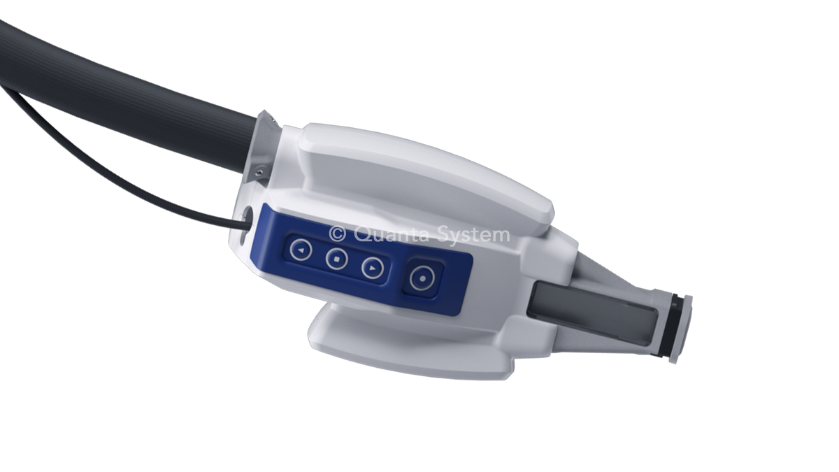 Accure handpiece with integrated thermal camera and air cooling