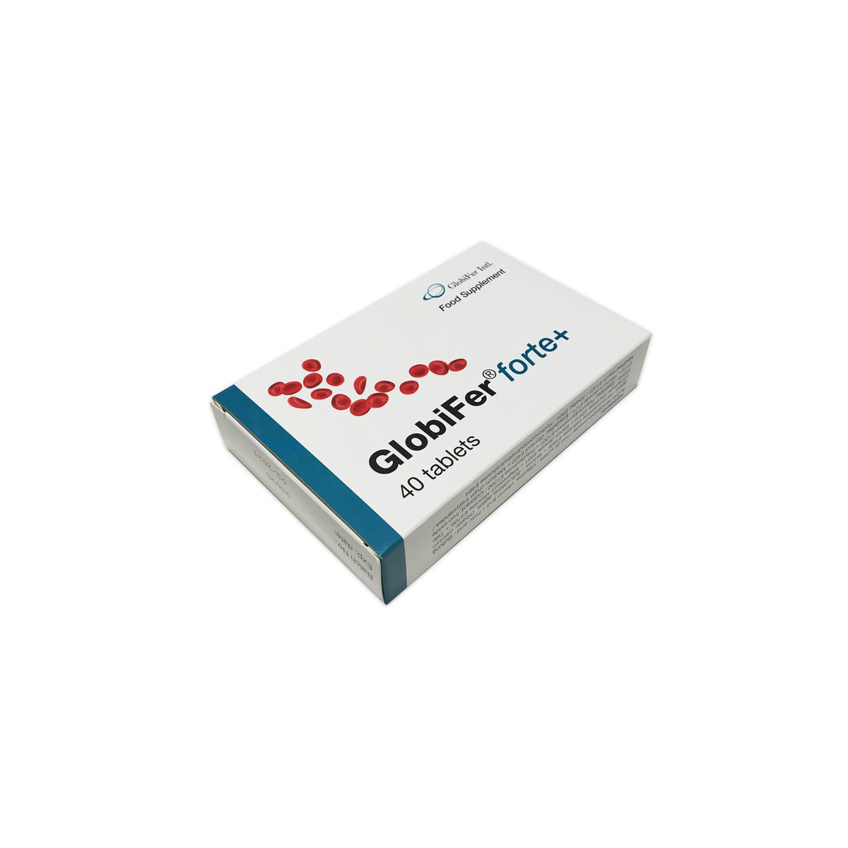 GlobiFer Forte+ iron B12 and folic acid supplement box