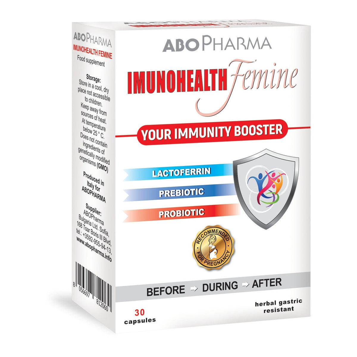 Imunohealth Femine – Immunity Booster 30 capsules