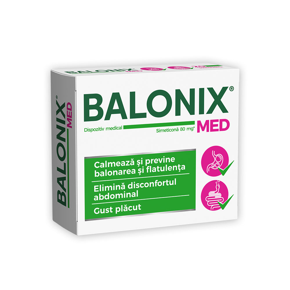 Balonix Med anti-bloating chewable tablets