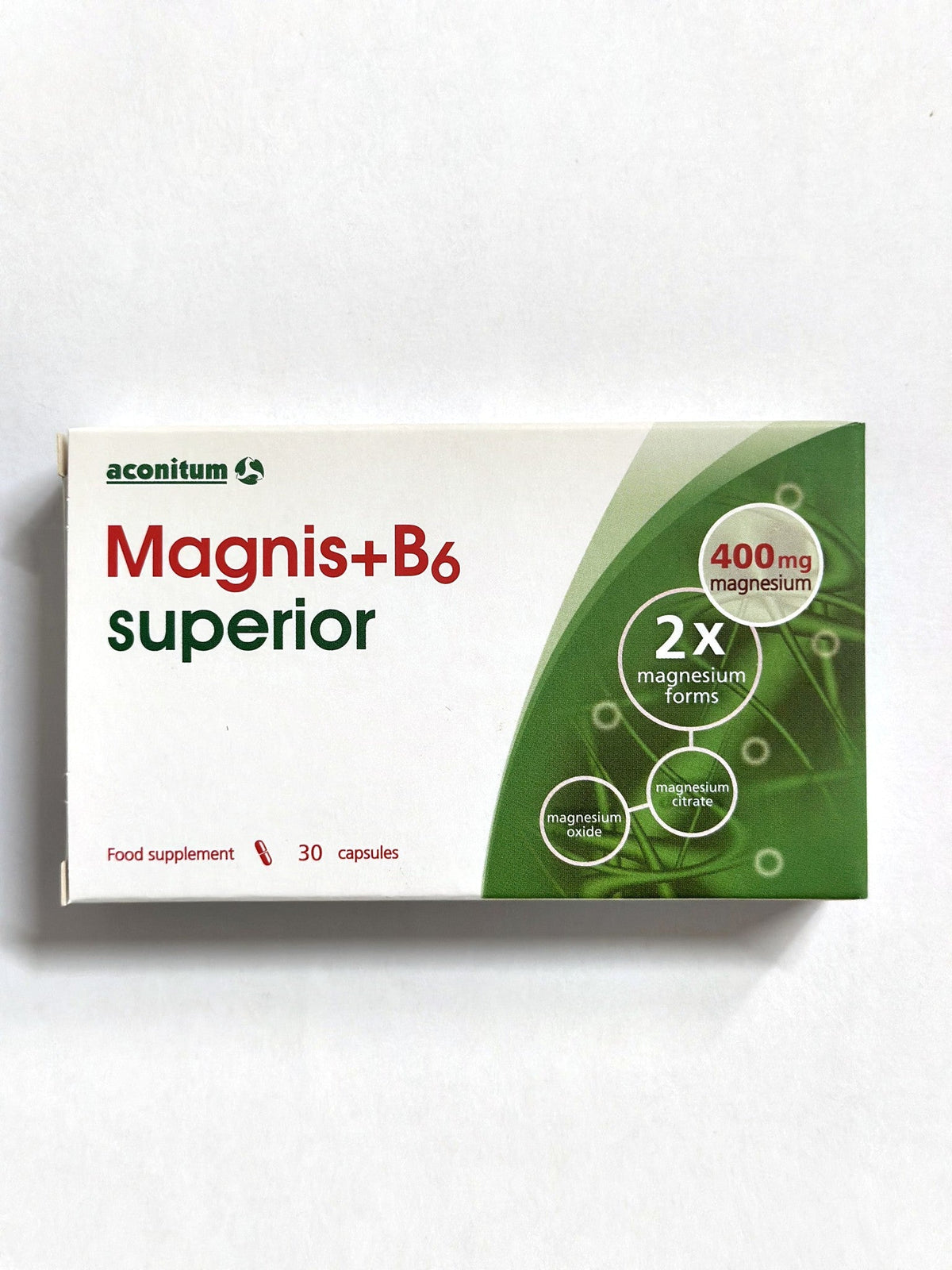 Magnis+B6 Superior magnesium 400mg box